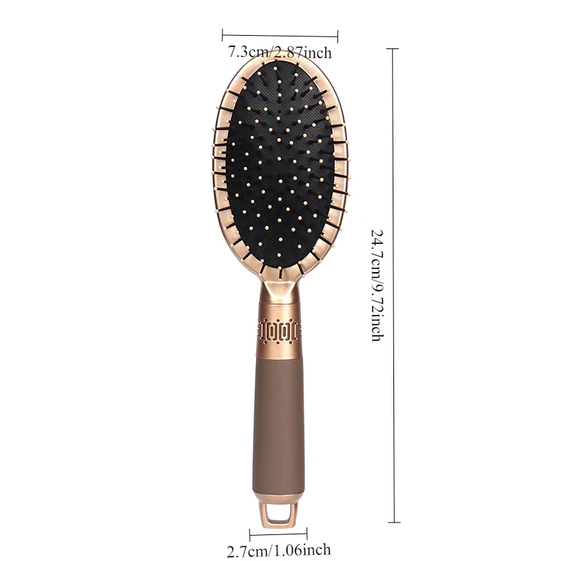 마사지 에어백 빗 Detangling Brush Detangler 헤어 브러시 건식 젖은 곱슬 머리 정전기 방지 미용