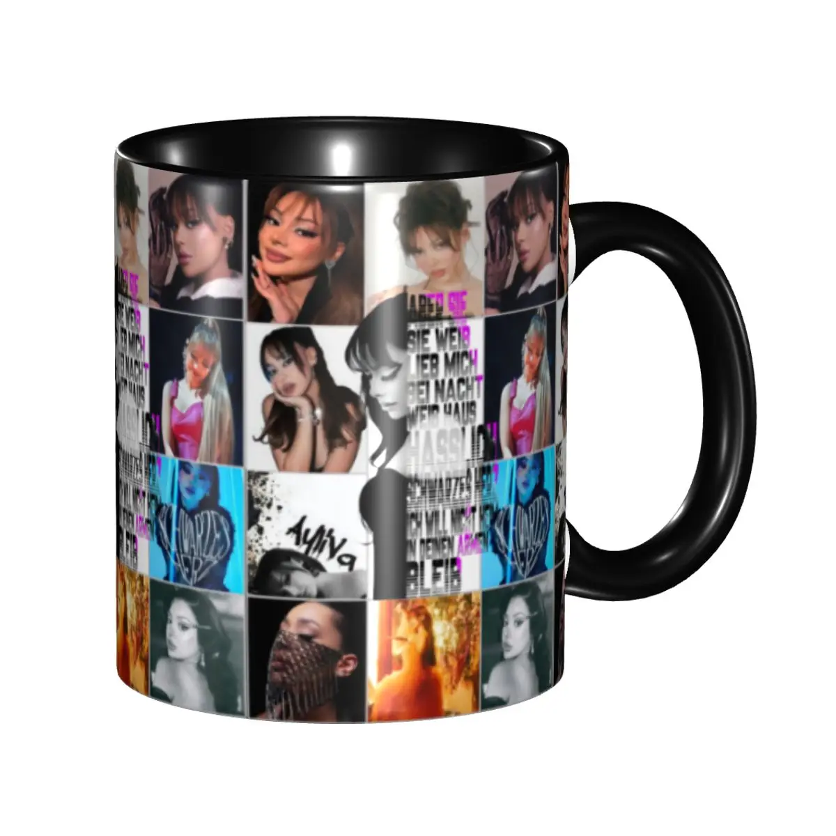 

Ayliva She Knows Coffee Mug DIY Custom Music Singer Ceramic Tea Milk Mug Cup