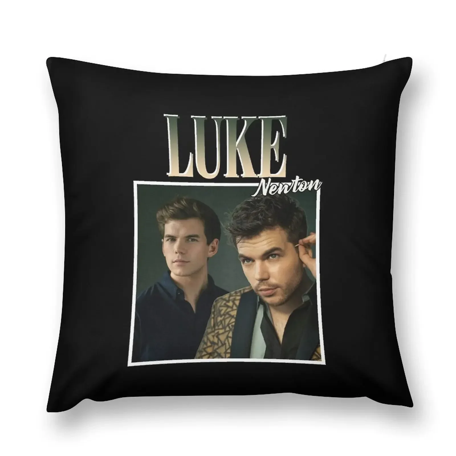 Birthday Gift Luke Newton Graphic For Fan Throw Pillow Cushions Pillow Cases Decorative pillow