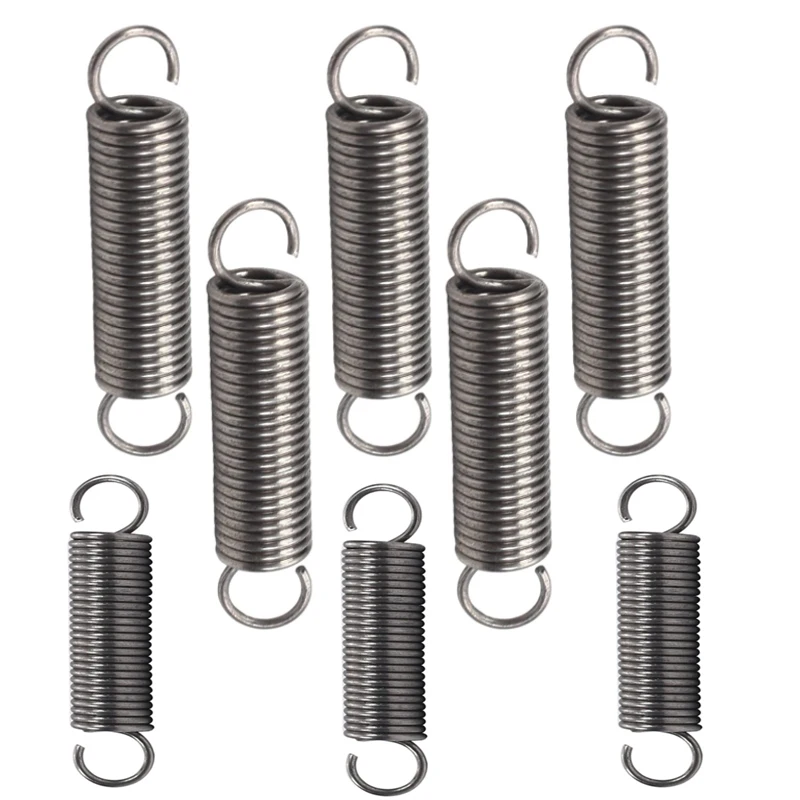 500pcs Open Tension spring Expansion Springs Extension Tension Spring Wire Diameter 2.0mm Spring Diameter 10mm-22mm