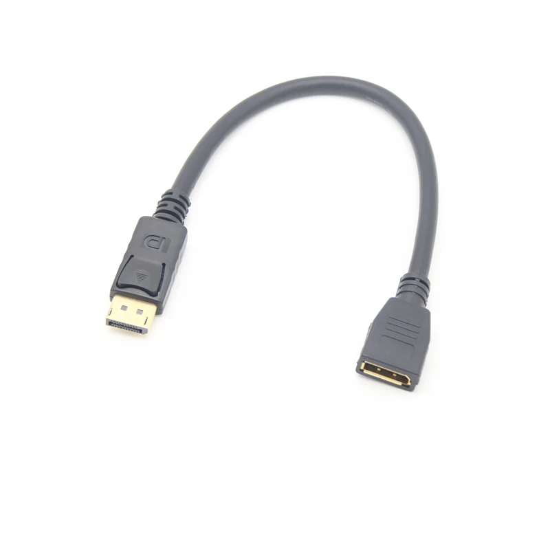 4K DP 1.2 Male To Female M/F Display Port Extension Cable For HDTV Nintend Switch Smart Box Projector Splitter 0.3M