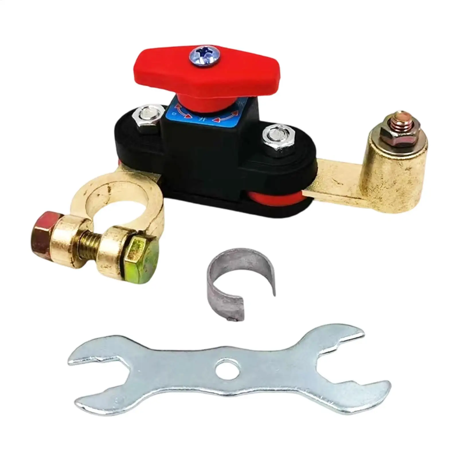 

Battery Cut Off 12-48V Cut Off Knob Auto Battery Disconnector For Marine Boat Home Electrician Engineering Inspection Vehicle