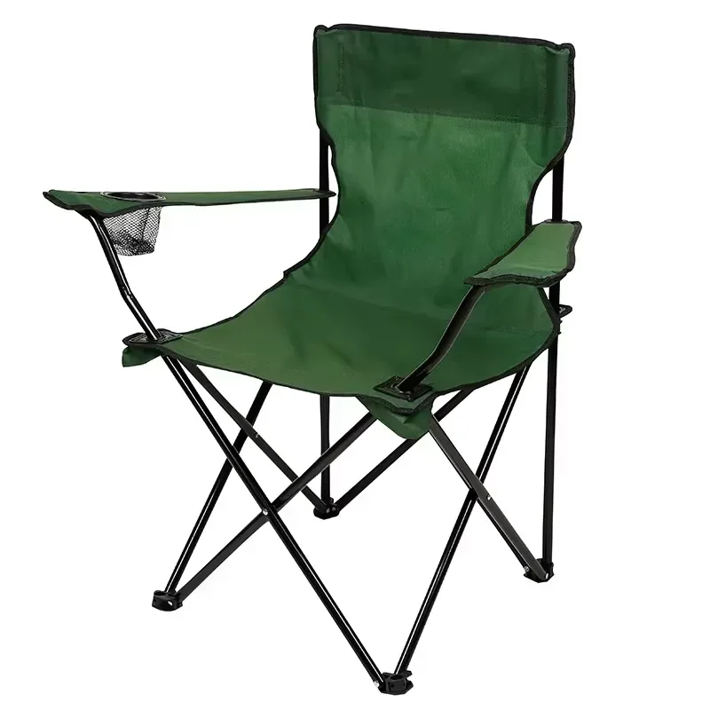 for Factory Custom Durable Light Weight 600D Oxford Metal Portable Fishing Picnic Beach Camping Chair