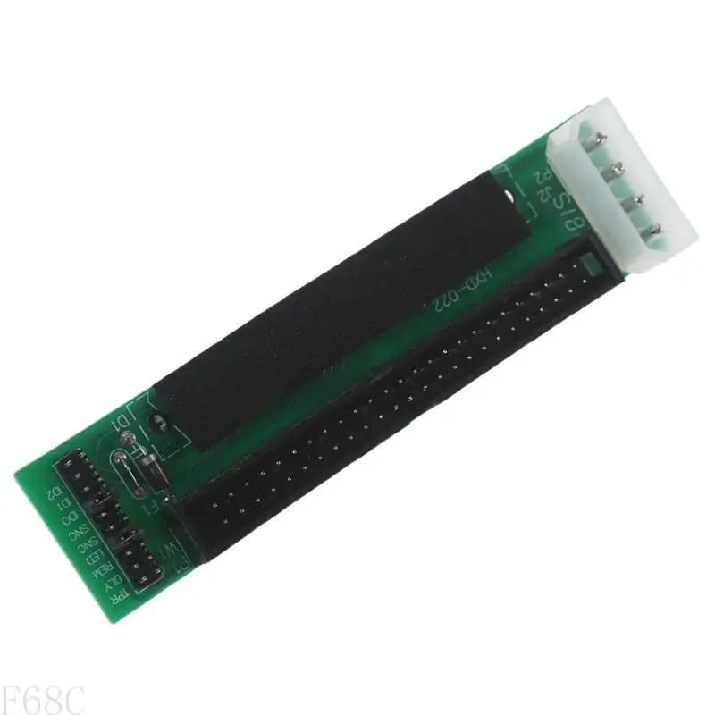 F68C สายเคเบิล Micro SCSI SCA 80-pin ถึง 50 พิน SCSI II/III LVD-SE อะแดปเตอร์ SCSI 80PIN-50PIN การ์ด