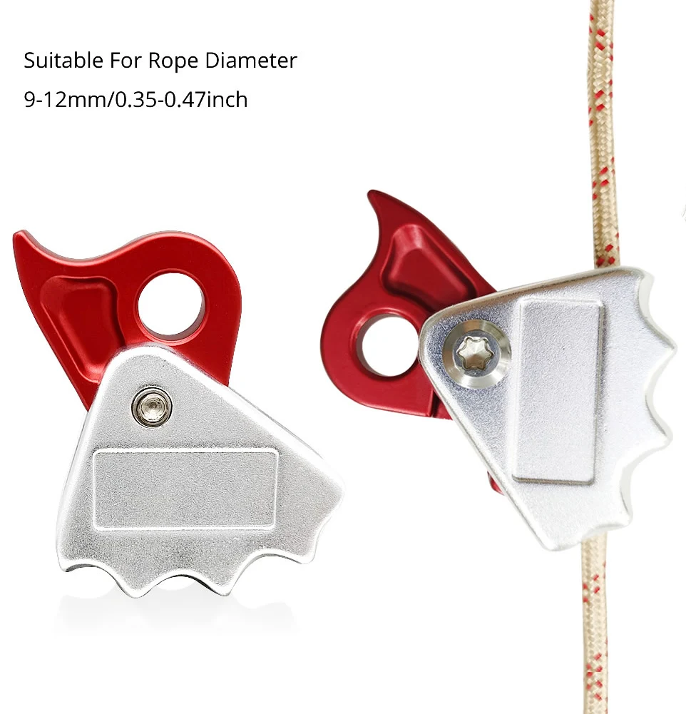 Фото Устройство для страховки при скалолазании, спуске по веревке, альпинизме, спелеологии, спуске с высот, такелажных работах, спасательных операциях, а также для спортивного использования.