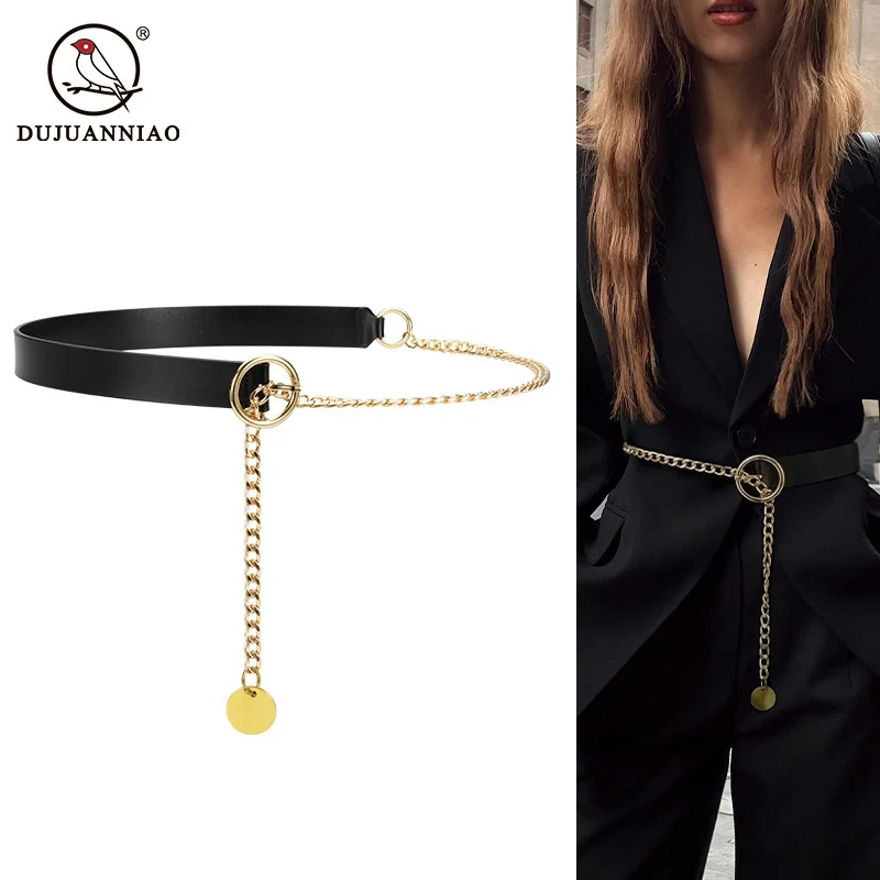 

Belt women's chain decoration waist accessories overcoat suit sweater skirt belt fashion senior sense seal