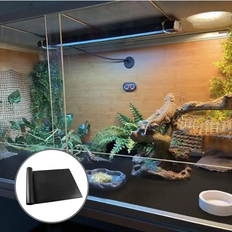 Reptile Carpet Anti-Slip Terrarium Liner Substrate Climbing Animals Breeding For Bearded Turtles Snakes Iguana Tortoises