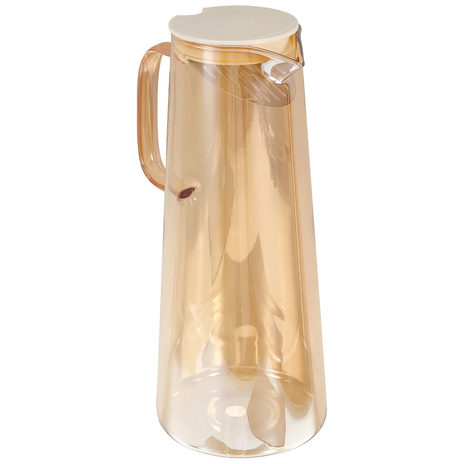 

Household Cooling Water Pitcher Glass Large Capacity Transparent Filter Lid Tea Infuser Hot Cold Drink Kettle Water Dispenser