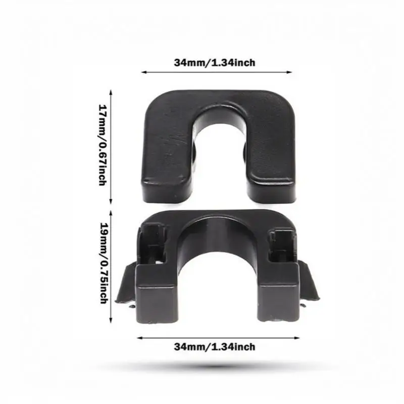 10Pcs Replacement Car Interior Luggage Partition Retainer Buckle Car Rear Parcel Shelf Support Clip Trunk Cover Bracket Fastener