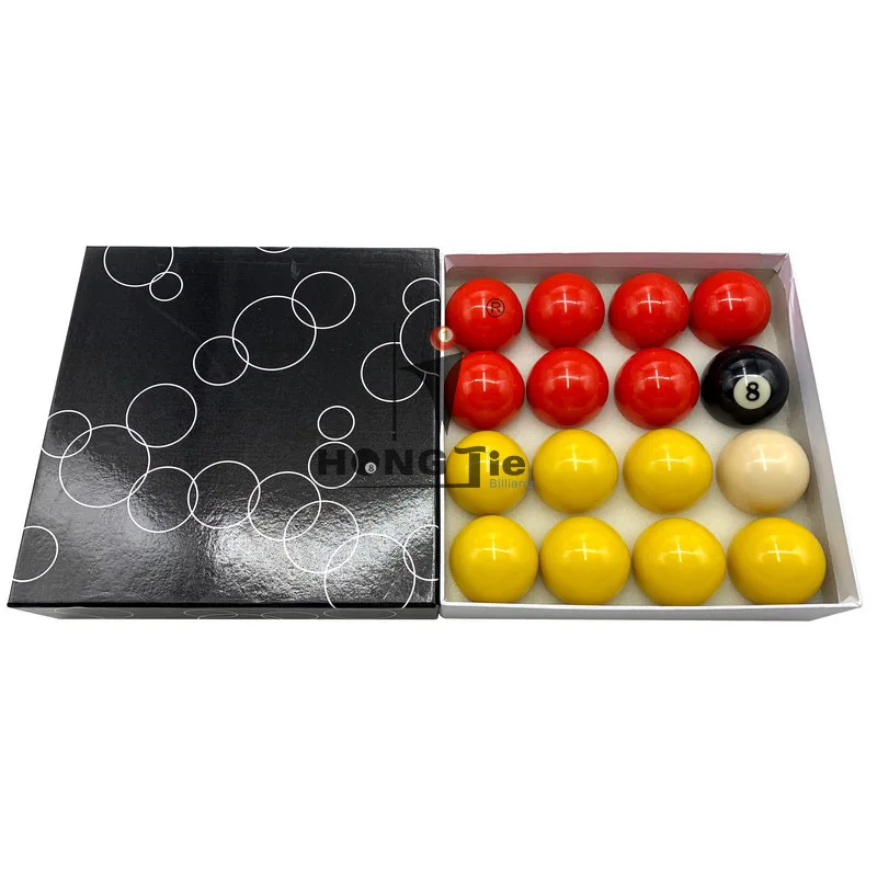 High-quality billiards, red and yellow billiards 50.8mm billiard supplies, billiard accessories including tax can be invoiced