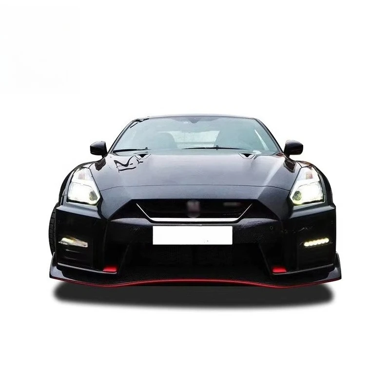 2017 FRP Mix Carbon Fiber Front Rear Bumper Side Skirts Nismo Style Body Kit for  GTR R35