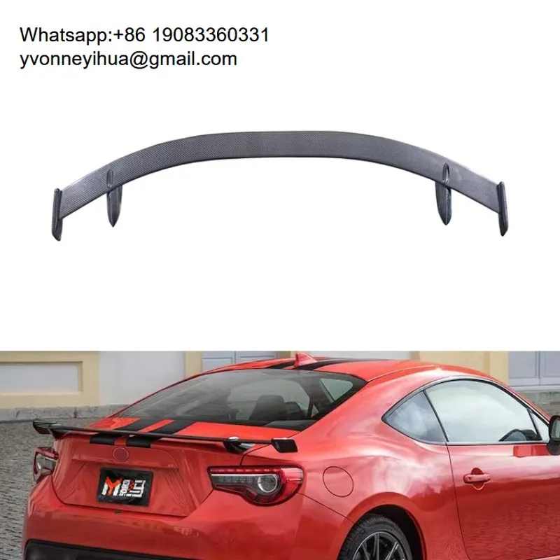 

High Quality Carbon Fiber Rear Trunk Spoiler Wing For Toyota Gt86 Subaru Brz Rear Spoiler 2013-2020
