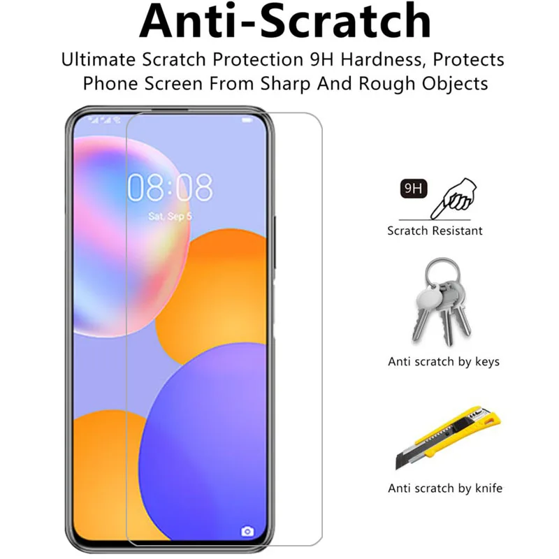 tempered glass for huawei y9a phone case huaweiy9a y 9a 9 y9 a ya9 9ya a9y 2020 2019 back cover huawey huwei hawei huwaei hauwei