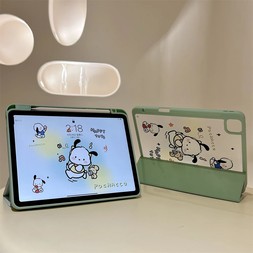 PU + akrylowa okładka dla iPad Air 5 4 3 10.9 10.5 Pro 11 2022 2021 10.2 7 8 9 10 Gen 9.7 5 6. Mini6 Case Kitty Toy Story