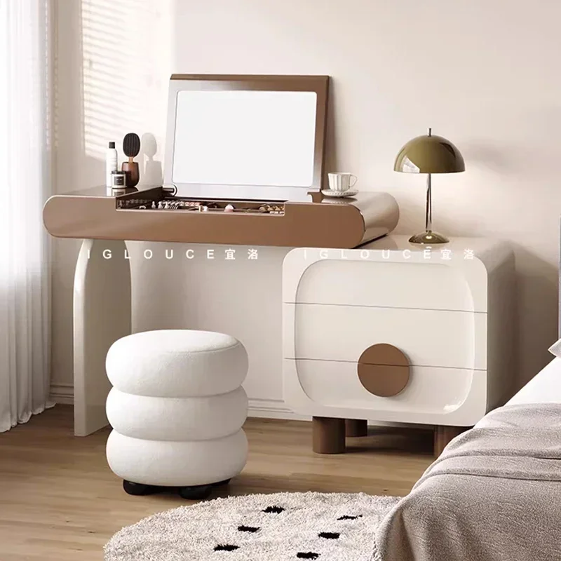 

Luxury Living Room Vanity Table Modern Mid Century Women Coffee European Dressing Table Big Mesa De Maquillaje Home Furniture
