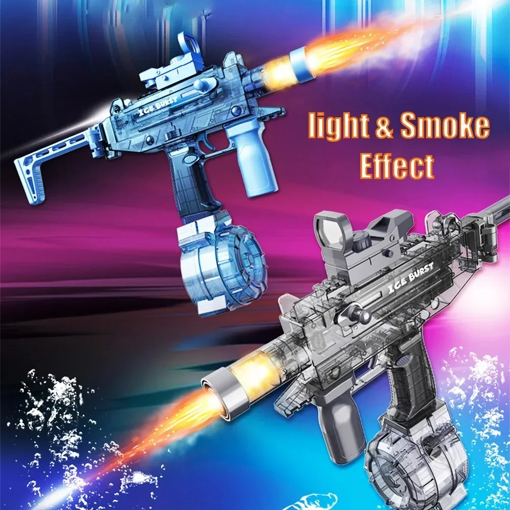 

Spray Flame Electric Water Guns High Speed Continuous Water Gun Summer Beach Outdoor Fight Fantasy Toys for Boys Adult Gifts