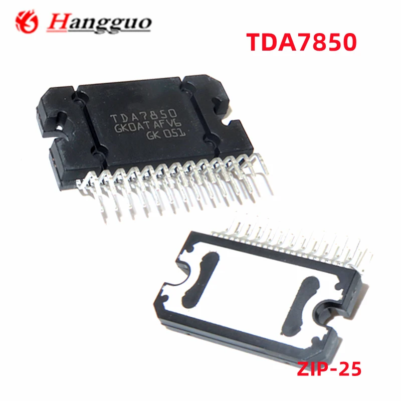 5PCS/Lot Original  Automotive  Amplifier    TDA7850 (4X50W)    ZIP-25  IC chip