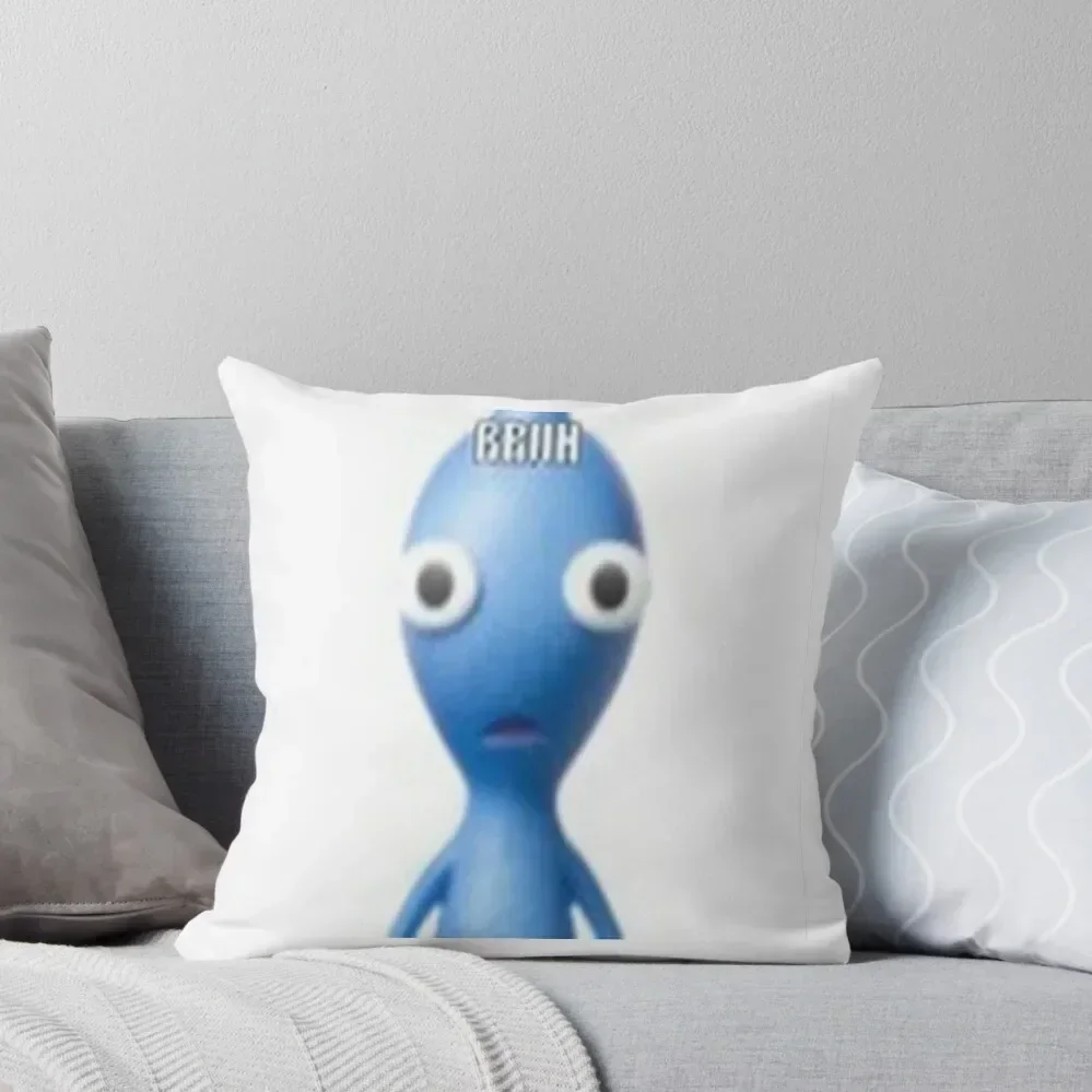 BRUH Pikmin 2 Throw Pillow Sofa Cushions christmas cushions covers Cushion Cover For Sofa pillow