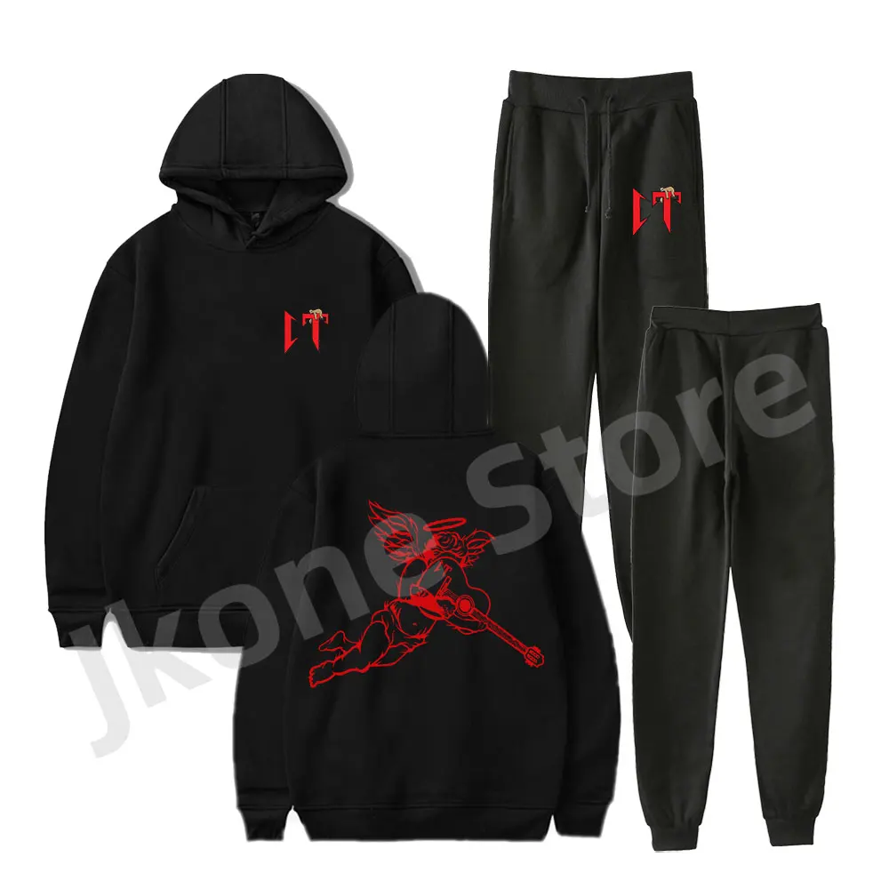 

Natanael Cano Angel Tumbado Hoodies Set Corridos Tumbados Merch Winter Women Men Fashion Casual Streetwear