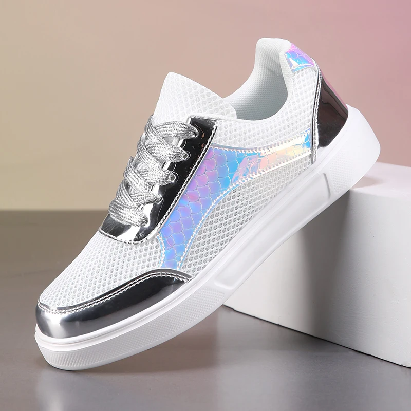 ELUVA Zapatillas de deporte para hombre de malla transpirable, zapatos ligeros y cómodos para caminar para verano, deportes al aire libre, tenis, duraderos, antideslizantes