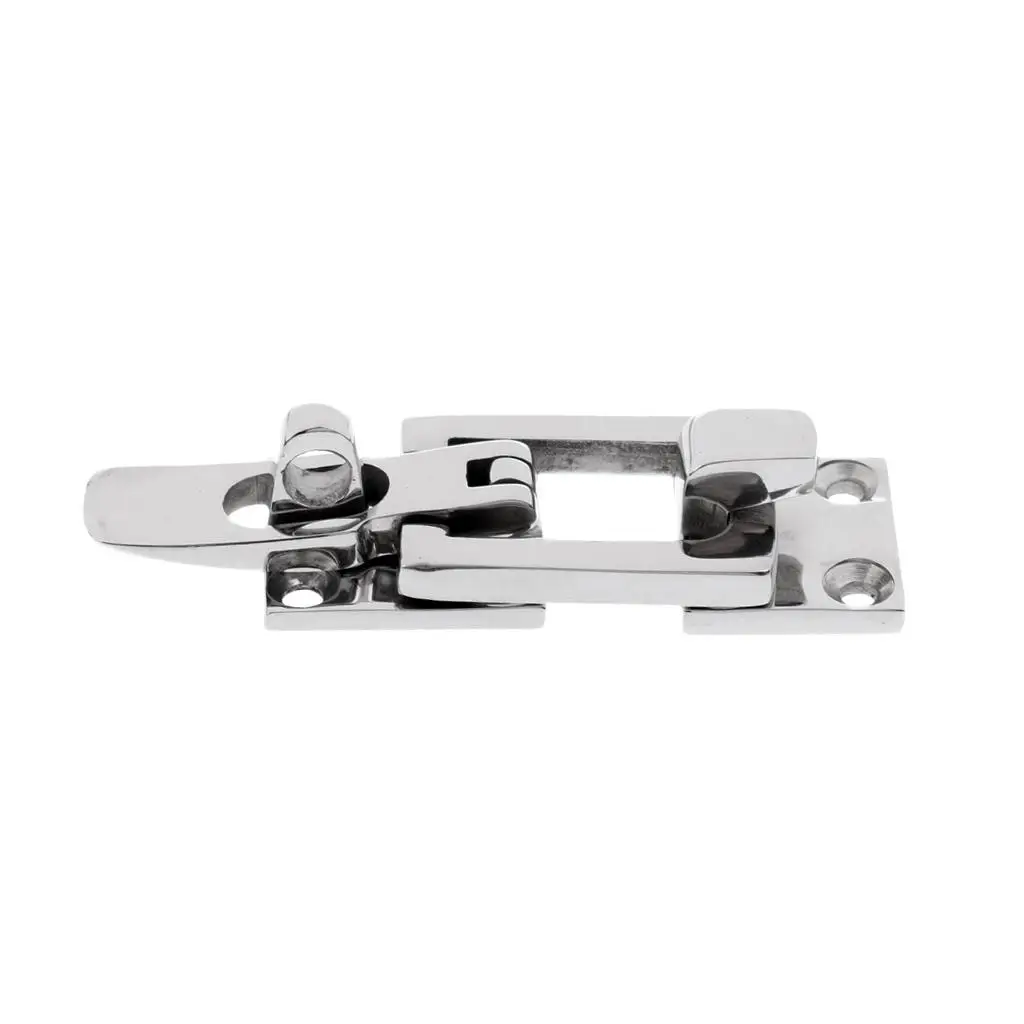 70mm Stainless Steel Boat Door Locker Anti-Rattle Latch Fastener Clamp