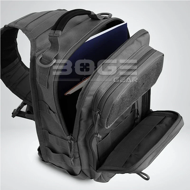 Imagem -06 - Outdoor Sling Bolsas de Ombro Rover Peito Pack para a Caça Caminhadas Edc Mochila Molle Assalto Range Bolsa Apto para 9.7 Pad