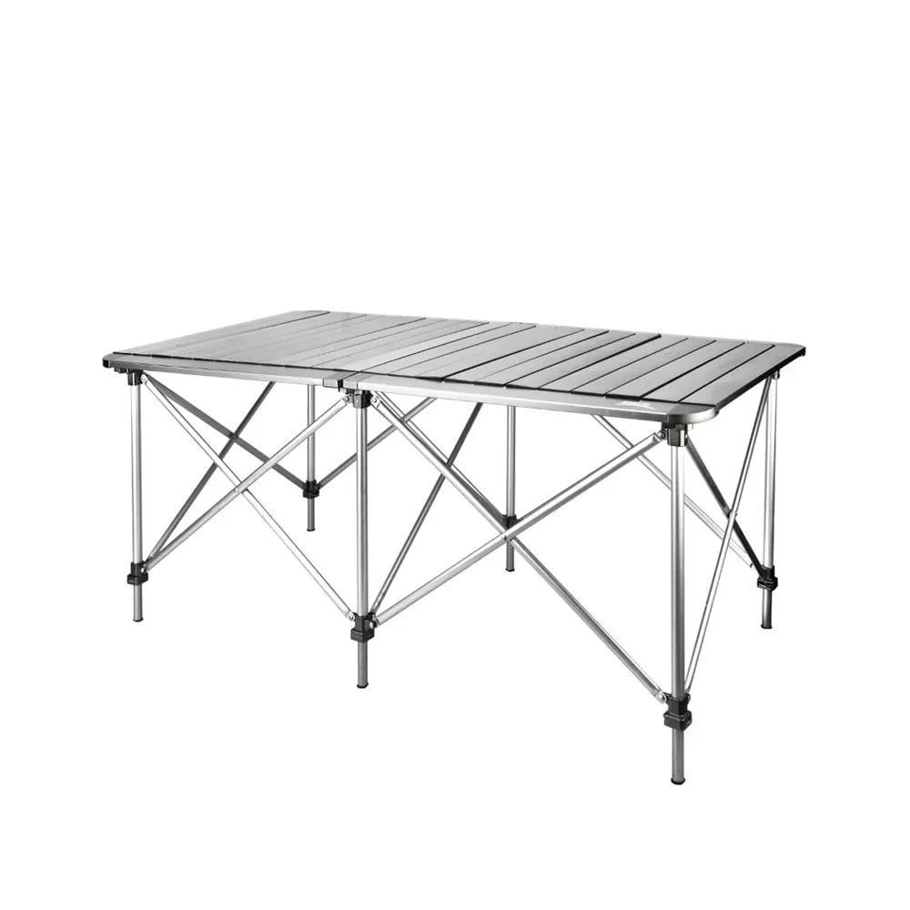 

Outdoor Portable Folding Table Aluminum Alloy Ultralight Picnic Folding Desk Camping Barbecue Portable Collapsible Table