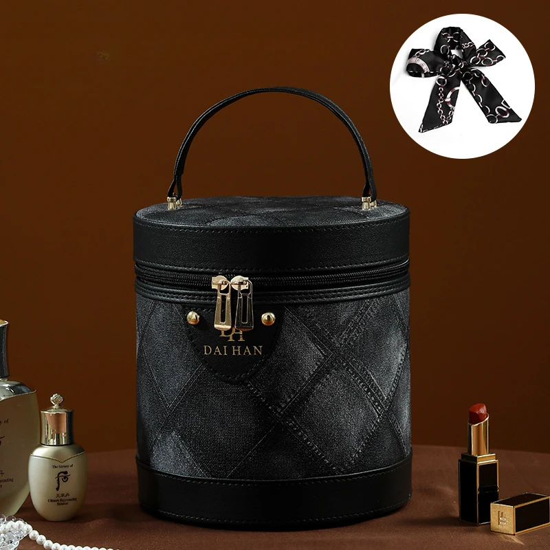 Borsa a secchiello custodia cosmetica borsa cosmetica Souvenir di grande capacità borsa impermeabile multifunzionale