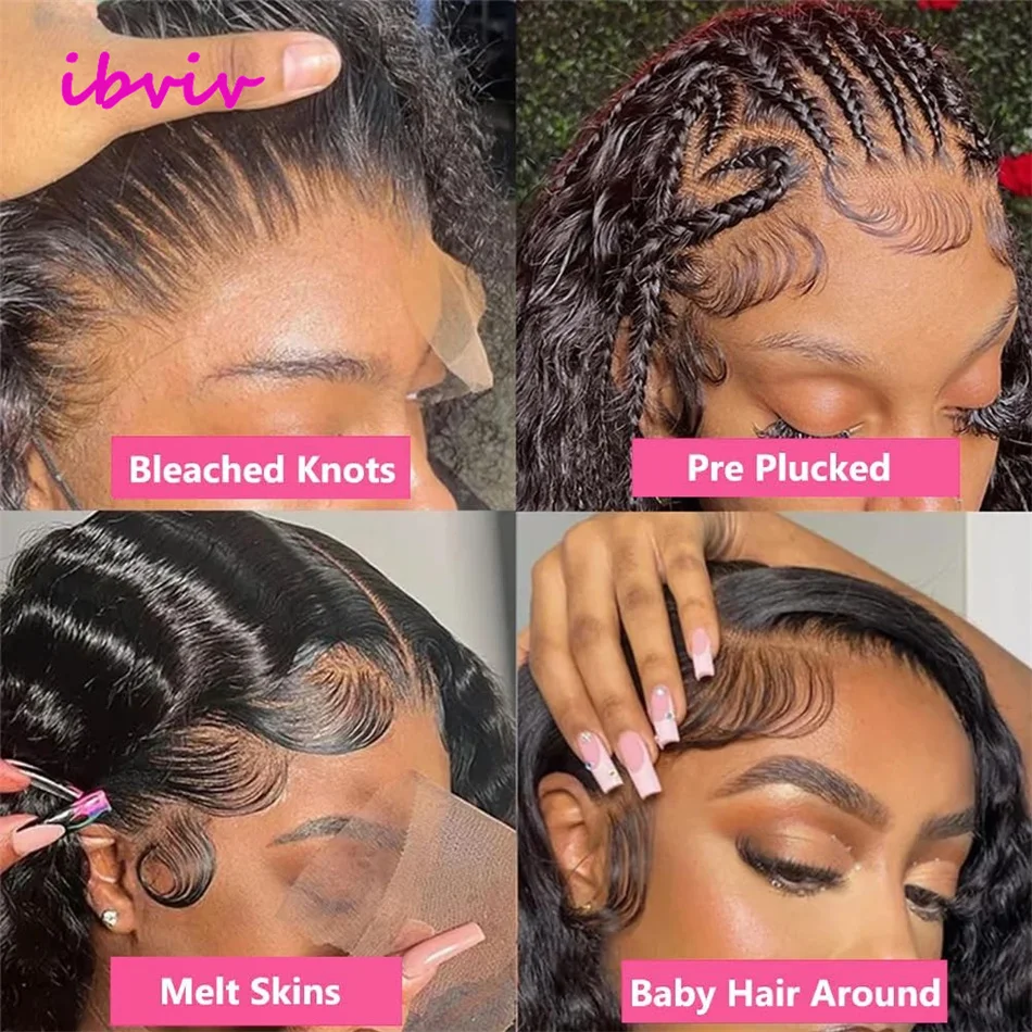 32 36 بوصة موجة المياه HD 13x4 الدانتيل الباروكة الأمامية مجعد الباروكات الشعر البشري 100% عذراء موجة عميقة 5x5 إغلاق شعر مستعار بدون صمغ