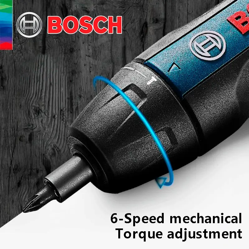 Bosch Electric Screwdriver GO2 GO3 USB Rechargeable Multifunctional Cordless Hand Drill Power Tools Household Maintenance Repair