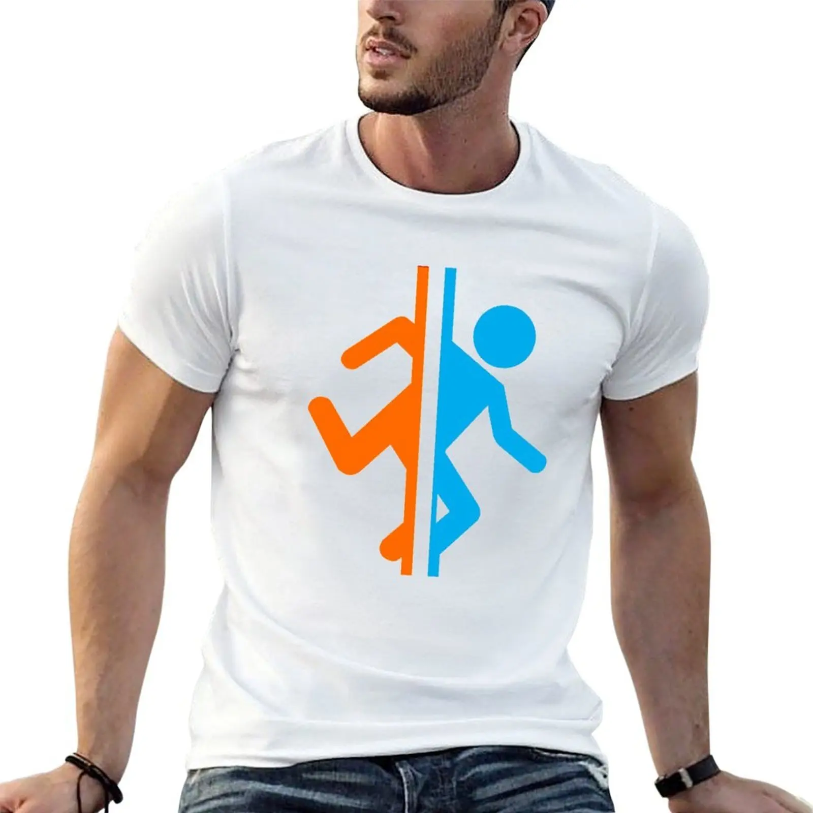 Portal 2 Shirt T-Shirt man clothes vintage t shirts tshirts for men