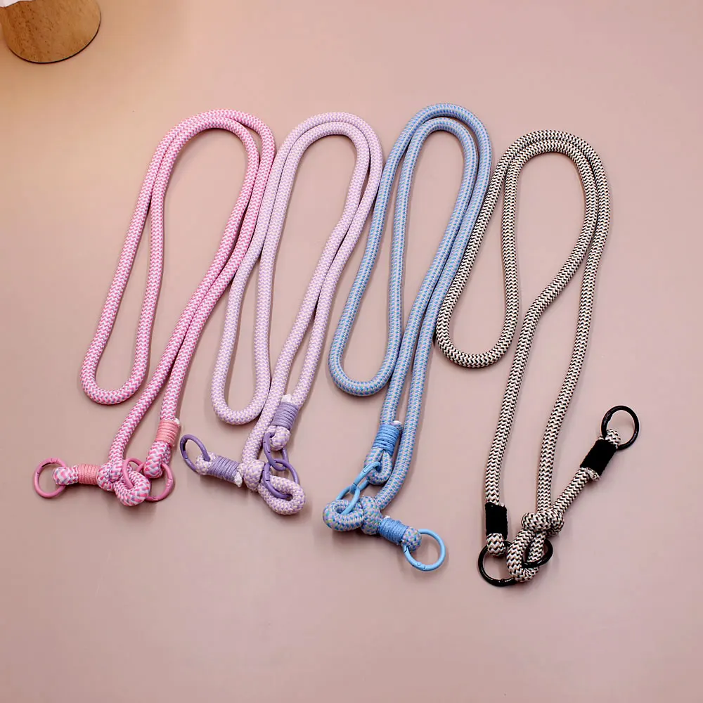 1cm Thickened Adjustable Patterned Crossbody Strap – Braided Lanyard for Phones, Bags, and Water Bottles