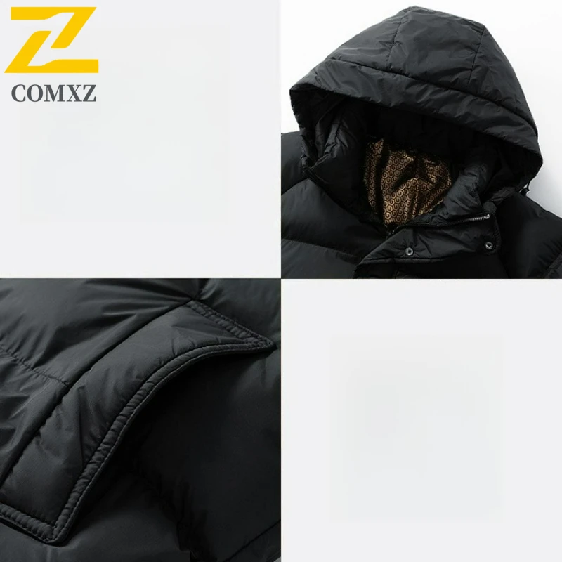 Men's Brand Winter Jacket 2025 New High Quality Thick Graphene Warm Parka Outdoor Extremely Cold Snowy Windproof Padding Coat