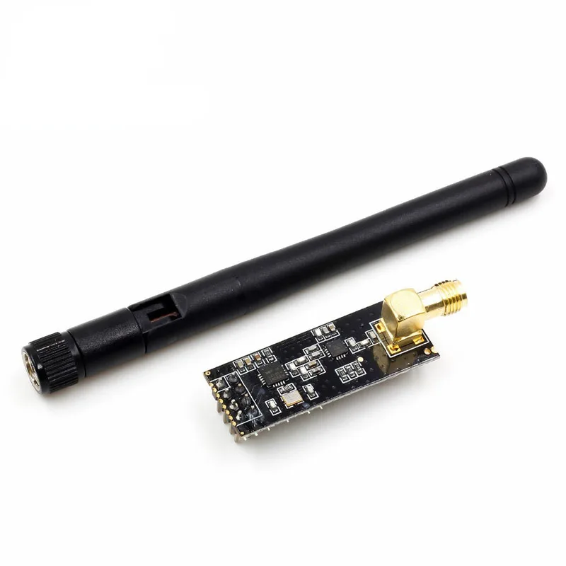 

1/2-20/50Pcs 1100 Meter Long-Distance Wireless Module NRF24L01+PA+LNA Wireless Module Distribution Antenna