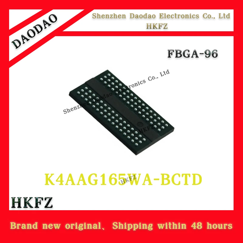 

K4AAG165WA-BCTD 96FBGA DDR4 chip 2666Mbps 16Gb memory chip new original