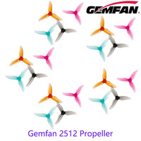 4Pairs Gemfan 2512 2.5X1.2X3 3-Blade PC Propeller 1.5mm for RC FPV Racing Freestyle 2.5inch Hurricane Drones Replacement Parts