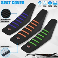 Cojín para asiento de motocicleta, funda impermeable para KTM Husqvarna YAMAHA KAWASAKI SUZUKI HONDA SXF KXF CRF YZF WR TC TE Dirt Bike