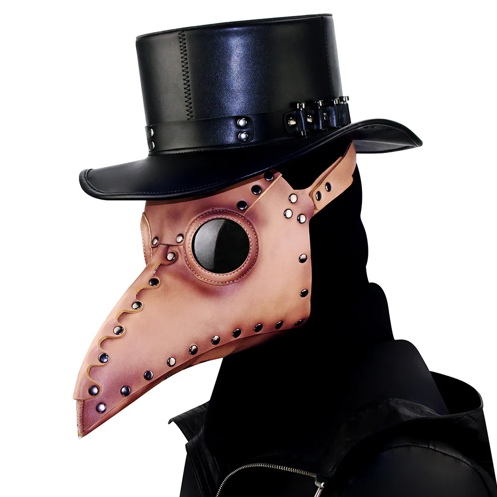 

Steampunk medieval plague beak mask, anime party Halloween prop decoration