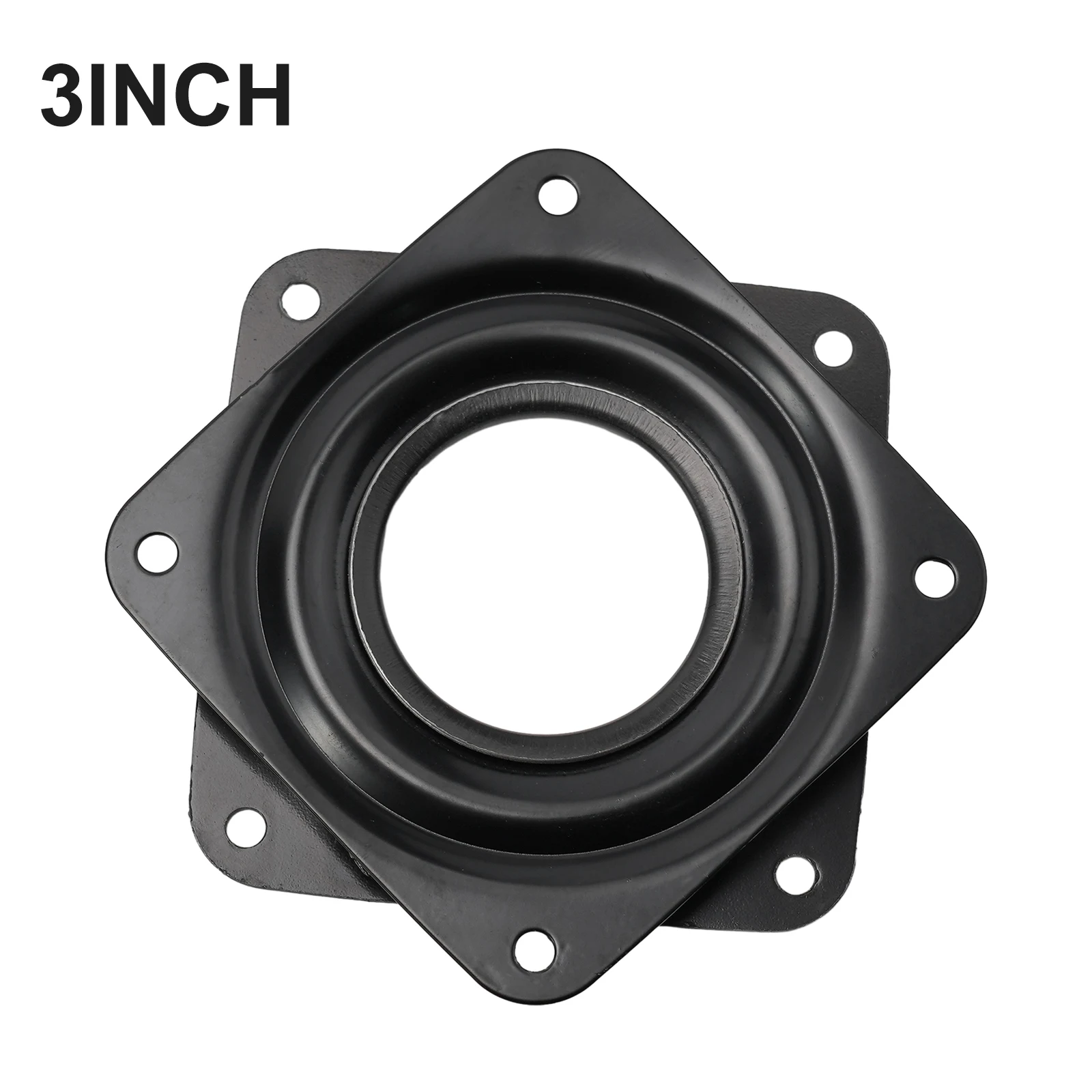 1pc 360 Degree Bearing Swivel Plate Replacement Square Swivel Turntable Plate For Rotating Seat Swivel Base Furniture Hardware