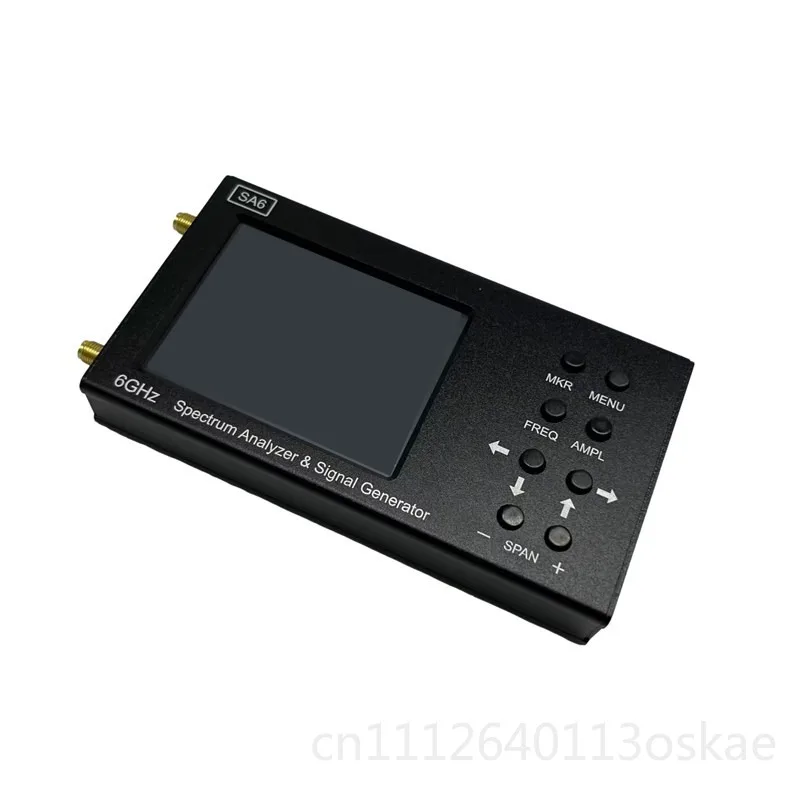 Handheld Portable SA6/SA8 Spectrum Analyzer 35-6200Mhz Wireless Signal Test Instrument Radio Frequency