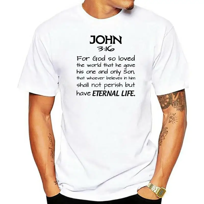 Men t shirt Bible Verse - John 316 tshirts Women t-shirt