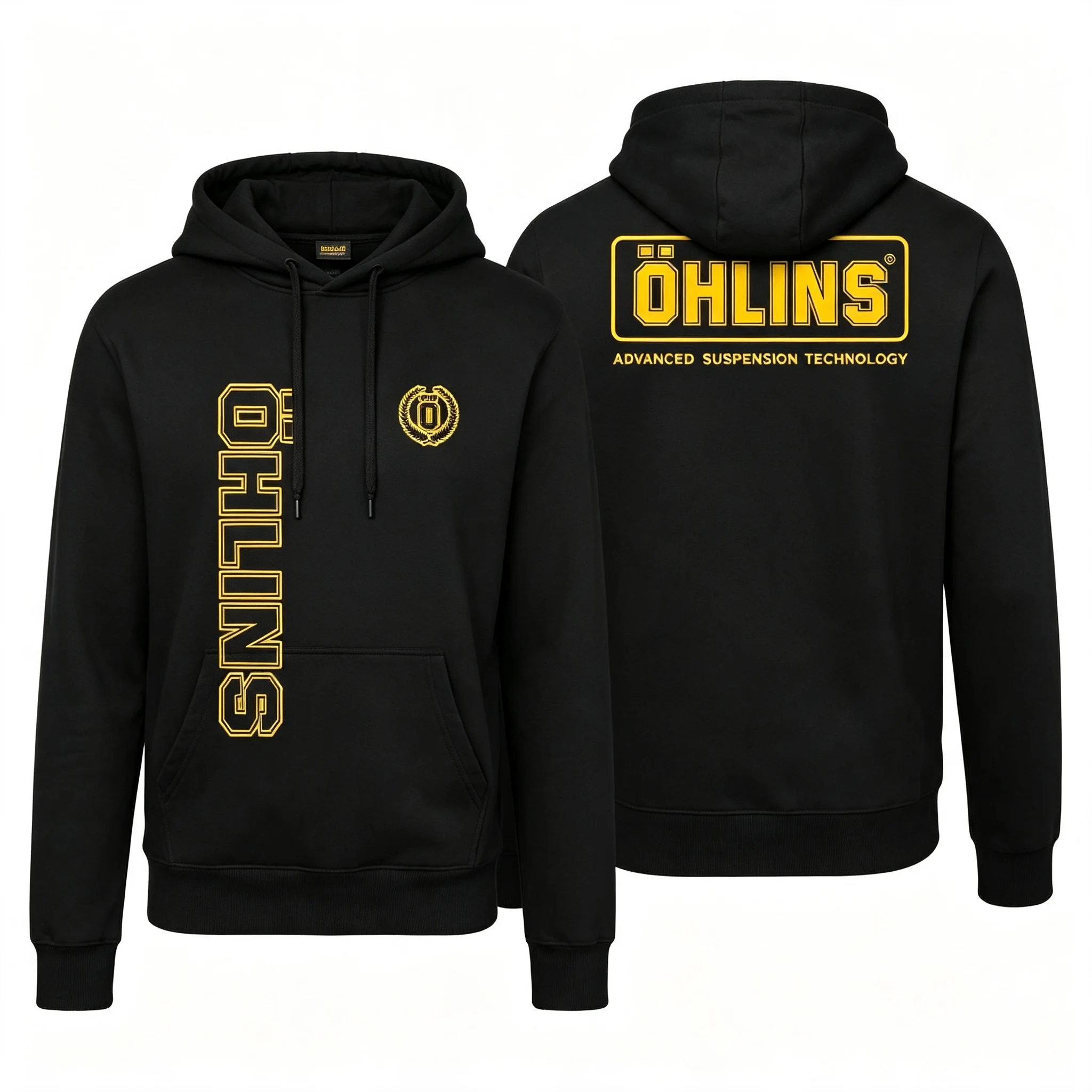 Desktop_Amazing Tees Herren Ohlins Shock Suspension Auto Motorrad Sport Racing Hoodie Herbst Lässiger Oversized Herren-Hoodie – Detail 19