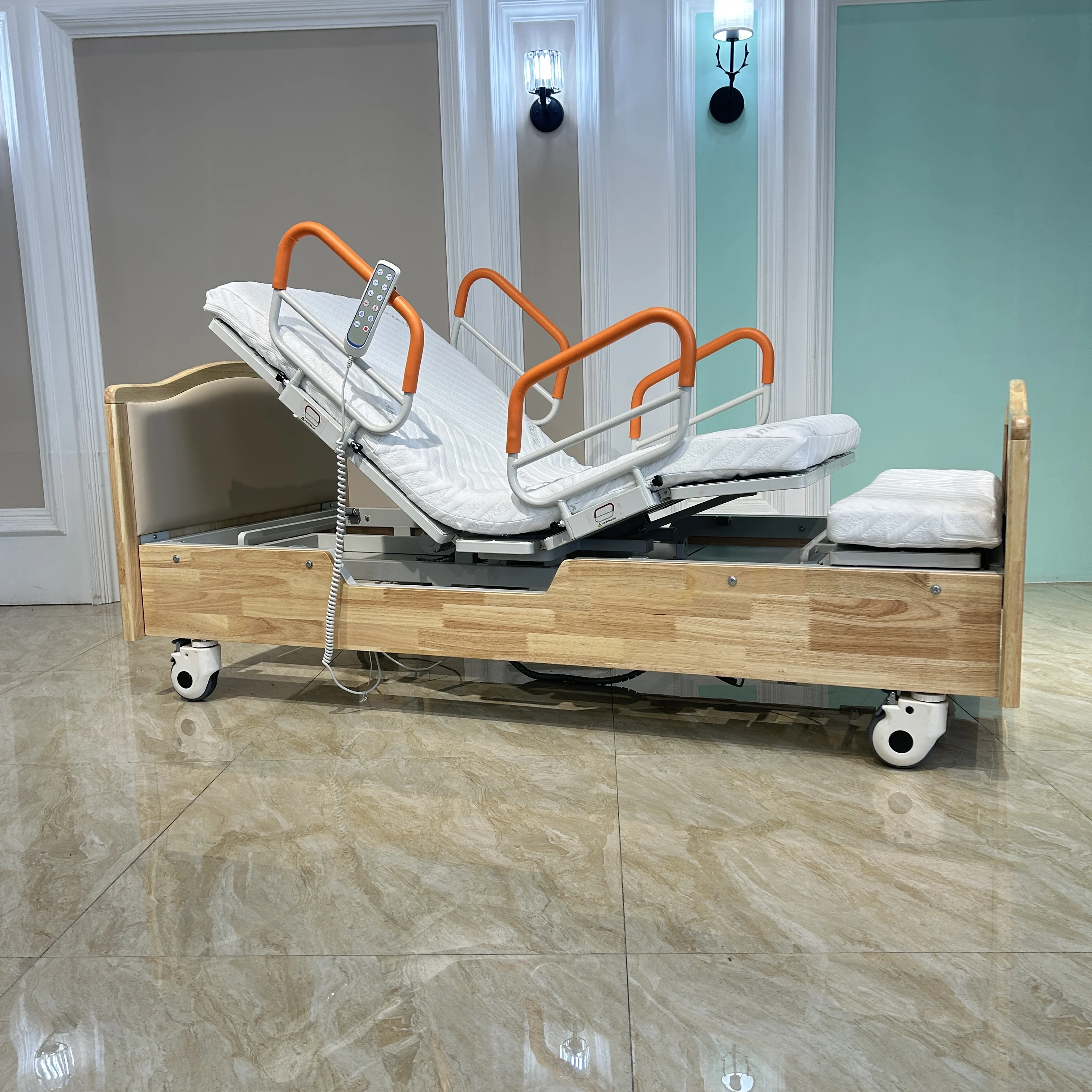 New Model Multi-Functional Electric Rotating Bed For Family And Elderly For Home Use