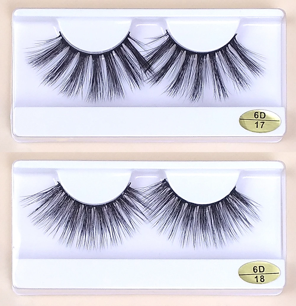 25mm Mink Lashes Bulk Wholesale 10/20/30/50/100 pcs Makeup False Eyelashes Pack Fluffy Dramatic Long 25 mm Fake Eyelashes Bulk