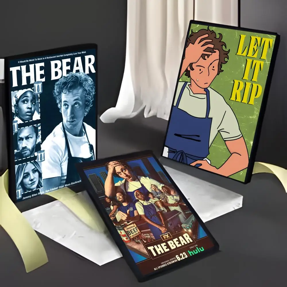 Intense Culinary American TV Series T-The B-Bear Poster American Film Mural Home Childrens Room Wall Decor Print