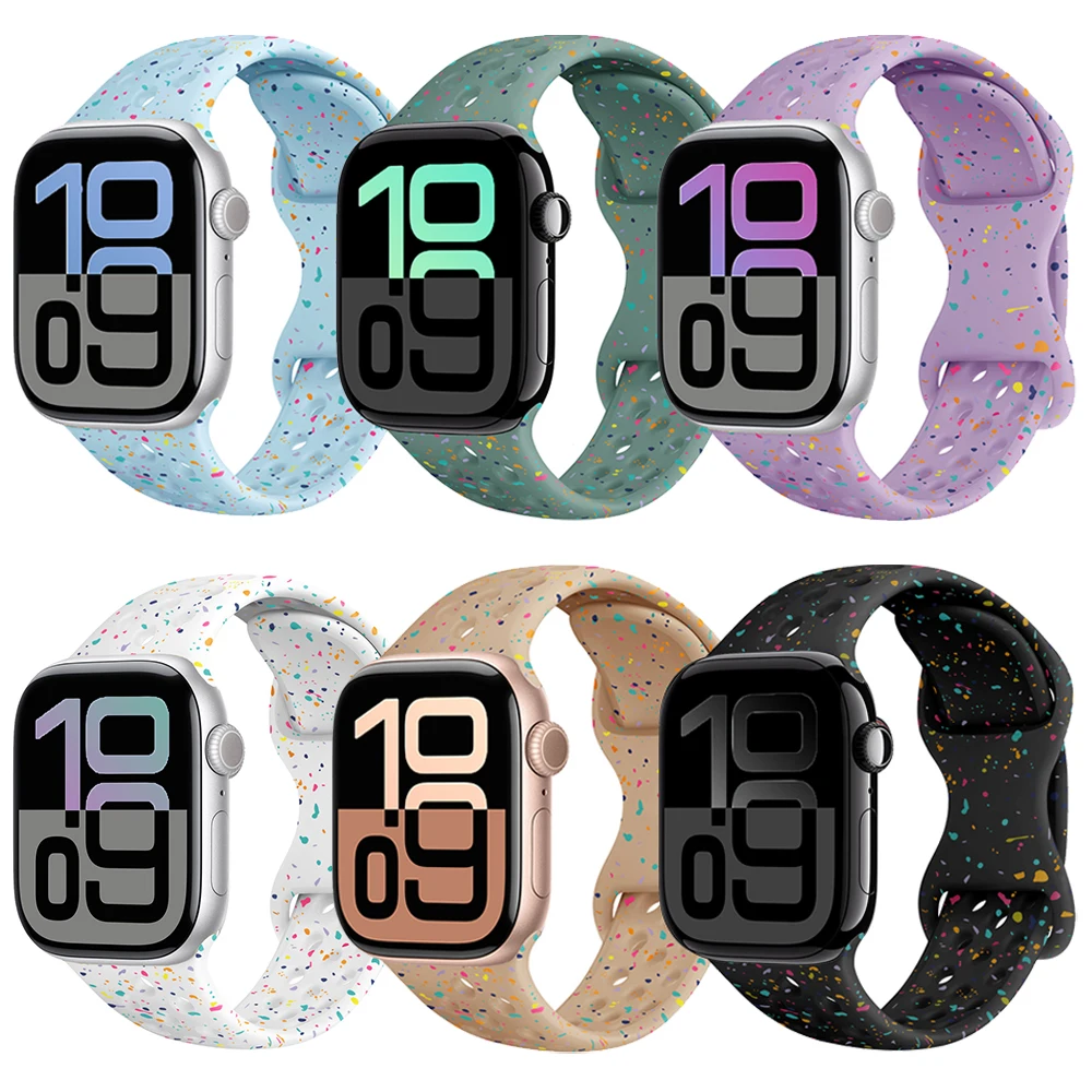 حزام سيليكون لساعة أبل الترا 2 49 مللي متر 10 46 مللي متر 42 مللي متر 9 8 7 45 مللي متر 41 مللي متر لينة استبدال معصمه ل iWatch 6 5 4 3 SE 44 مللي متر 40 مللي متر