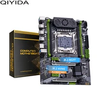 Placa base QIYIDA X99 LGA 2011-3 E5 A99 compatible con 4 canales Xeon E5 gama completa de CPU DDR4 memoria RAM USB3.0 servidor ATX