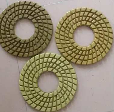 10 Inch Diameter 250 Mm Diamond Polishing Pads For Marble Granite Quartz And Concrete Floor