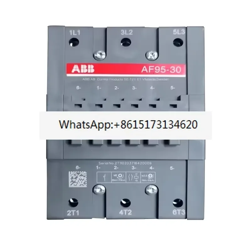 This high performance DC AC contactor is designed for versatile industrial applications requiring reliable power switching.
