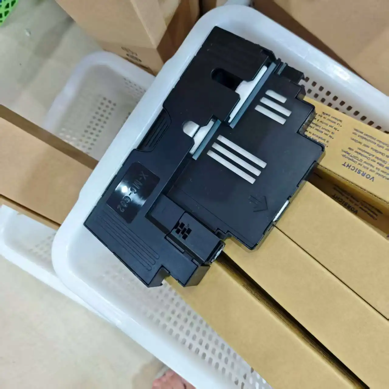1X usado para Canon MC-G02 cartucho de tinta de mantenimiento G2920 G2923 G2960 G3160 G1220 G2260 G3260 G580 caja de mantenimiento 2962